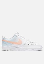 nike court vision low white coral