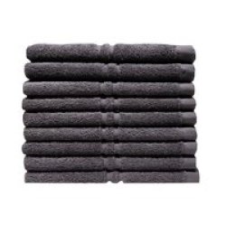 Hotel Collection Face Cloths 600GSM Pavement 5 Pack