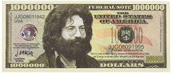 American Art Classics Jerry Garcia Novelty Money