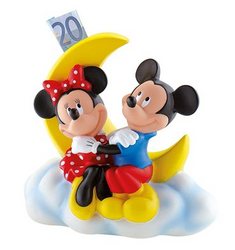 Mickey Mouse Club House - Mickey & Minnie - Money Bank 18.5cm