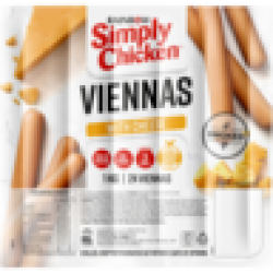 Cheese Smoked Viennas With Chicken Breast Meat 1KG