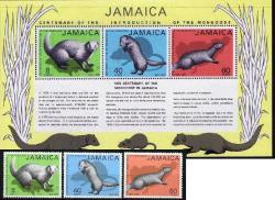 Jamaica 1973 Fauna Animals Mnh 3+bl Stamps