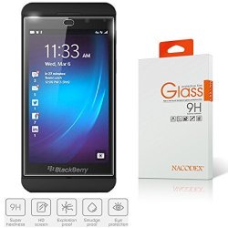 Nacodex Glass For Blackberry Z10 Tempered Glass Screen Protector Film - 0.33MM 9H Hardness For Blackberry Z10