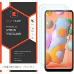 Tempered Glass For Samsung Galaxy A11 SM-A115F DS Pack Of 2
