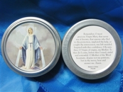 Our Lady Of Grace Rosary Tin