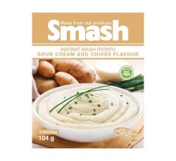Instant Mash Potato Sour Cream & Chive 1 X 104G