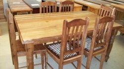 6 Seater Table & Chairs Made From Blackwood R7980.00