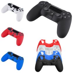 Soft Silicone Skin Gel Cover Case For Sony Playstation PS4 Controller