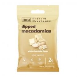 S Dipped Macadamias White Chocolate 40G