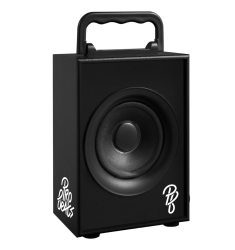 PR-3002-BK Exodus Series Single Tower Bt Speaker With Fm Radio- Black