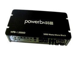 Powerbass MPB-1.5000D 5000w Monoblock Amplifier