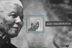 Mandeal Mandela Get Your Part Of History Now Mandela Souvenir Folder With Unc Stamp
