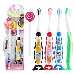 Ladiy Cartoon Handle Cute Kids Toothbrush Soft Toothbrushes