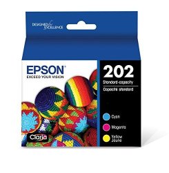 Epson T202520S Claria Standard Capacity Ink Cartridge- Color Cyan Magenta And Yellow Jaune