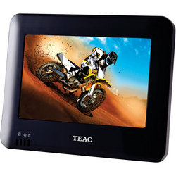TEAC 7" Black Portable DVD Player