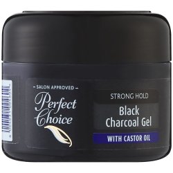 Perfect Choice Strong Hold Black Charcoal Gel 250ML