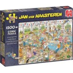 Jumbo Jan Van Haasteren Clash Of The Bakers Jigsaw Puzzle 1500 Piece