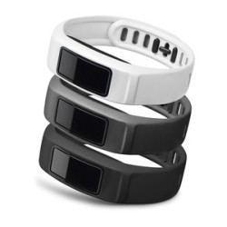 Garmin Vivofit 2 Replacement Band - Pack Of 3 - Small - Black