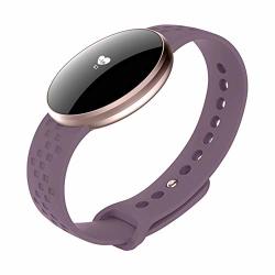 Kasiqiwa Sleep Monitoring Bracelet Motion Intelligent Pedometer Multifunction Wristband Purple