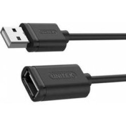 UNITEK 3M USB2.0 Passive Extension Cable Y-C417GBK