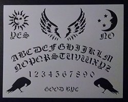 USA Premium Store Ouija Talking Spirit Board 8.5" X 11" Stencil