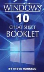 Windows 10 Cheat Sheet Booklet Paperback