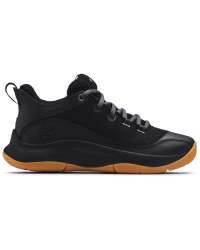 Grade School Ua 3Z5 Basketball Shoes - Black 4