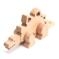 Dinosaur Stegosaurus Wooden Toy