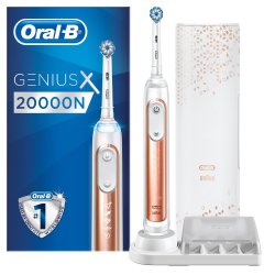 Rechargeable Electric Toothbrush - Genius X - Rose Gold
