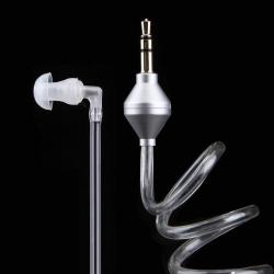 Air Spiral Duct Anti-radiation In-ear Single Ear Earphone For Huawei Samsung Htc Sony Apple And O...