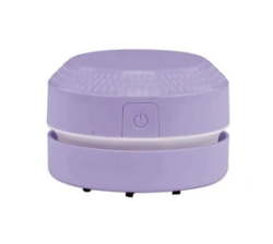 MINI Desk USB Keyboard Handheld Vacuum Cleaner F49-8-1034 Purple