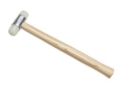 22 Mm Non-marring Nylon Hammer W Wooden Handle Jewelry Making Metal Forming Tool