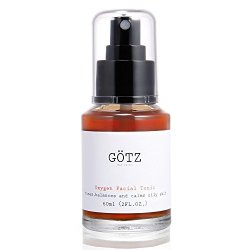 G Tz Bad Ischl Oxygen Facial Tonic toner Natural Acne Treatment - Organic Oil Control Pore-minimizing - Great For Oily Or Combination Skin - 60ML