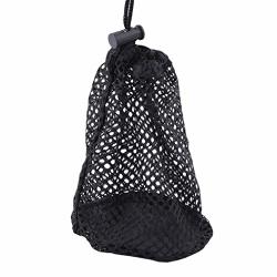 Lziyan Golf Ball Bag Double Drawstring Closure Mesh Bag Golf Tennis Balls Holder Nets Storage Bag Golf Carrying Accessories