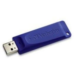Verbatim 98658 64GB USB 2.0 Type-a Connector Blue Flash Drive Flash Drive