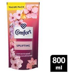 Comfort Uplifting Concentrated Laundry Fabric Softener Refill 800ML