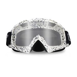 Thyway Dustproof Outdoor Goggles For Motocross Bike Riding Wind Skiing Winter Sports White 1