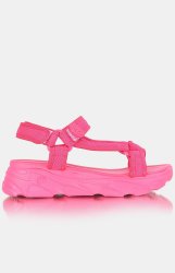 Tomtom Ladies Velcro Strap Sandals - Fuschia - Fuschia UK 6