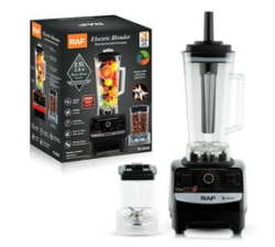 RAF 2400 Watts 2IN1 Electric Blender With Spice Coffee Grinder Attachment