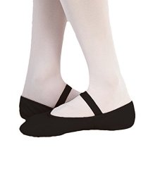 Body Wrappers 201A Adults' Tiler Full Sole Leather Pleated Ballet Slipper Theatrical Pink 7.5 M Us