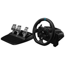 Logitech G923 Racing Wheel And Pedals Force Feedback Dual Clutch PC Xbox