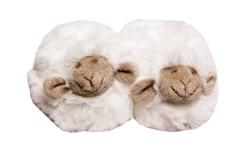 Wreak Havoc Unisex Chubby Sheep Slippers - White