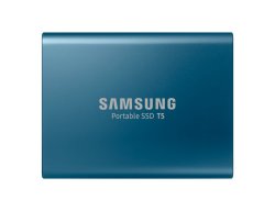 Samsung T5 Portable 250GB Solid State Drive - Blue
