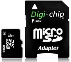 Digi-chip 64GB Class 10 Micro-sd Memory Card For Huawei Mate 9 Honor V8 Honor 8 Pro Huawei Enjoy 6 Huawei P8 Lite Cell Phones