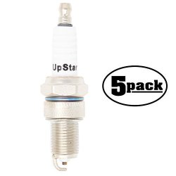 5-PACK Compatible Spark Plug For 1985-1987 Chevrolet Nova L4 1.6L - Compatible Champion N11YC & Ngk BP5ES Spark Plugs