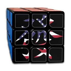 American Flag Mahjong Rubik's Cube Game Brain Training Game Match Puzzle Toy For Kids Or Adults Speed Cube Stickerless Magic Cube