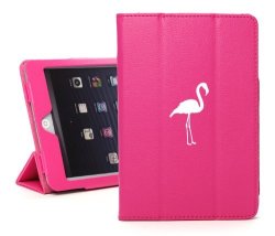 Leather Magnetic Smart Case Cover For Apple Ipad 6 6TH 9.7" A1893 A1954 Flamingo Hot-pink
