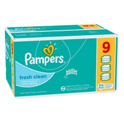 Pampers Baby Wipes Fresh Mega Pack 64'S