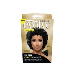 Onyx Sating Bonnet