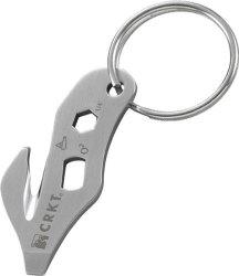 TIKING 10pcs/Lots Titanium Small Split Rings Ti Micro Split Key Ring  Keychain EDC Keyring (12mm)